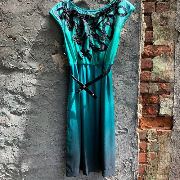 Mint by Jodi Arnold Silk Dress - Picture 5 of 7